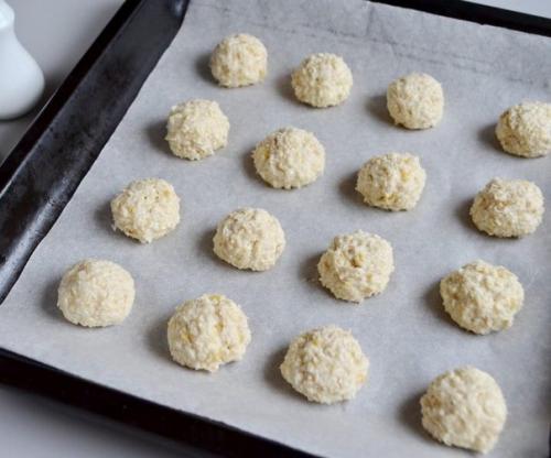 Кокосовое печенье с бананом. 04