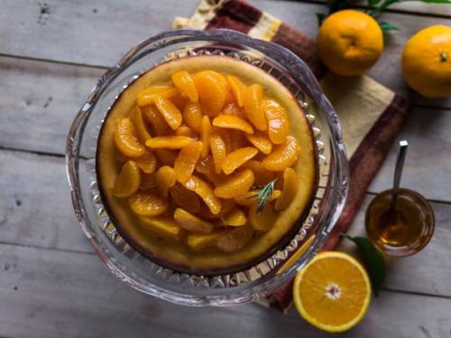 Апельсиновый чизкейк с Брауни. 03