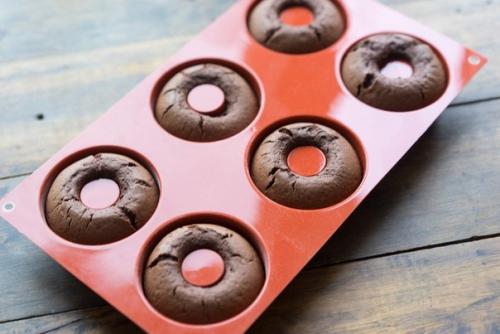 Шоколадные пончики из духовки. 05