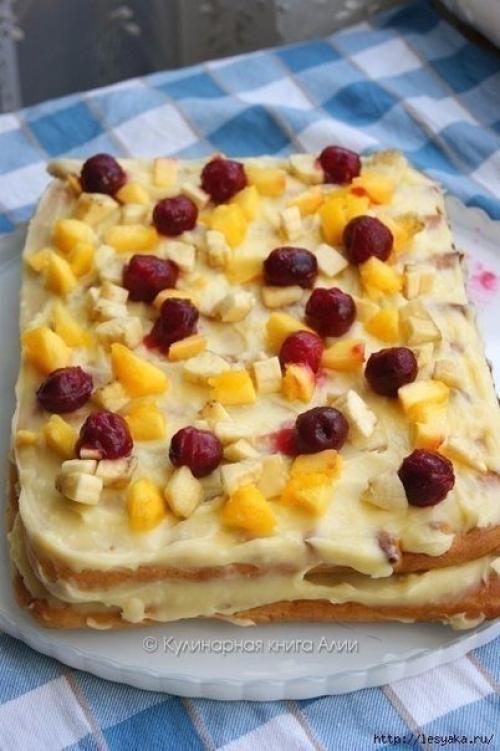 Оригинальный и вкусный торт Тропиканка. 05