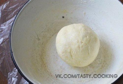 Творожное печенье - рулет с вареньем, орехами и изюмом. 03 Творожное печенье - рулет с вареньем, орехами и изюмом. 03