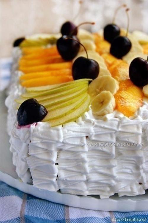 Оригинальный и вкусный торт Тропиканка. 08