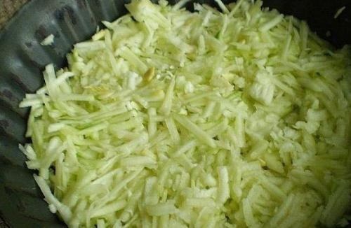 Нежная запеканка с кабачками. 03