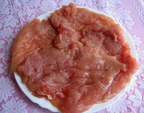 Куриные рулетики с грибами. 03
