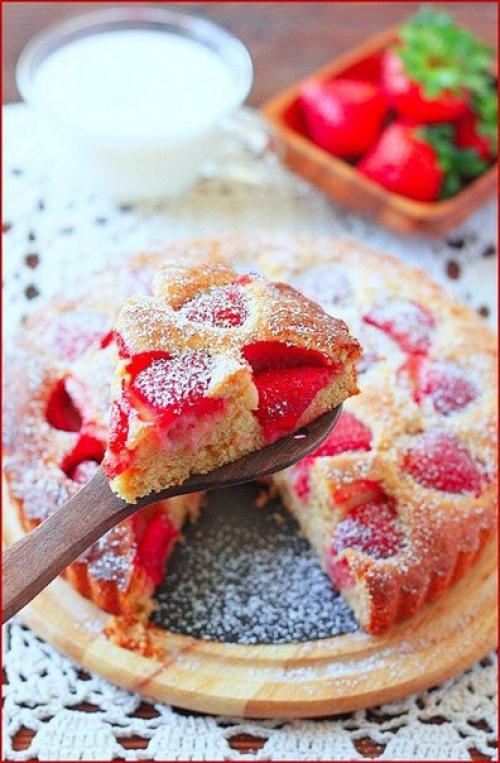 Клубничный тарт?   Ингредиенты: 01