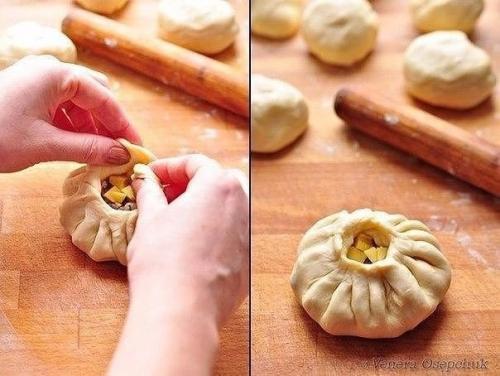 Вак балиш (маленькие пироги с мясом и картошкой). 02