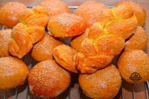 Пирожки с творогом и изюмом. 09