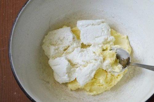 Творожное печенье - рулет с вареньем, орехами и изюмом. 02 Творожное печенье - рулет с вареньем, орехами и изюмом. 02