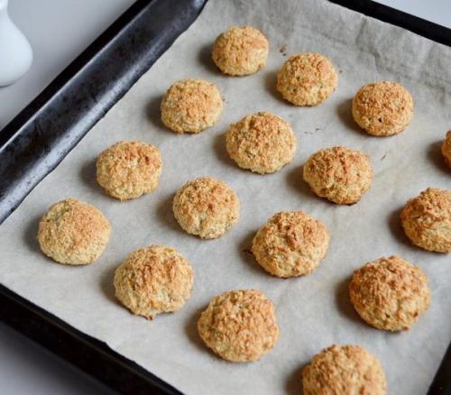 Кокосовое печенье с бананом. 03