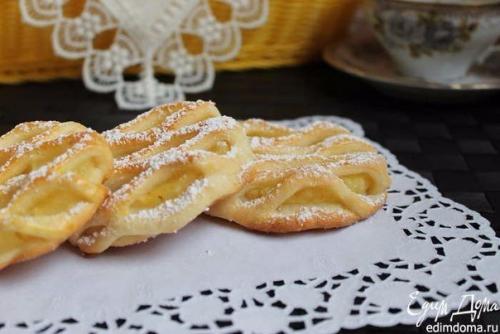 Слойки с ананасом. 05