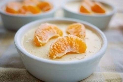 Воздушный десерт с сочным цитрусом!