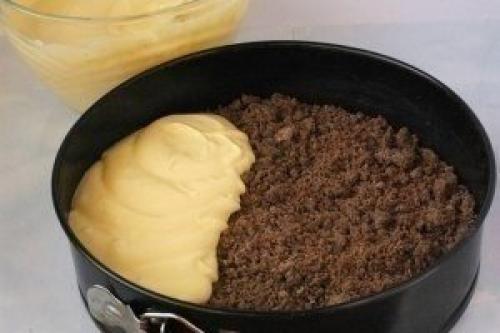 Творожный Торфяной пирог. 04