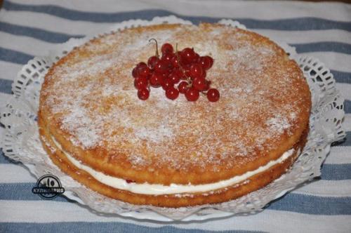 Бисквит Викторианский.  Ингредиенты: