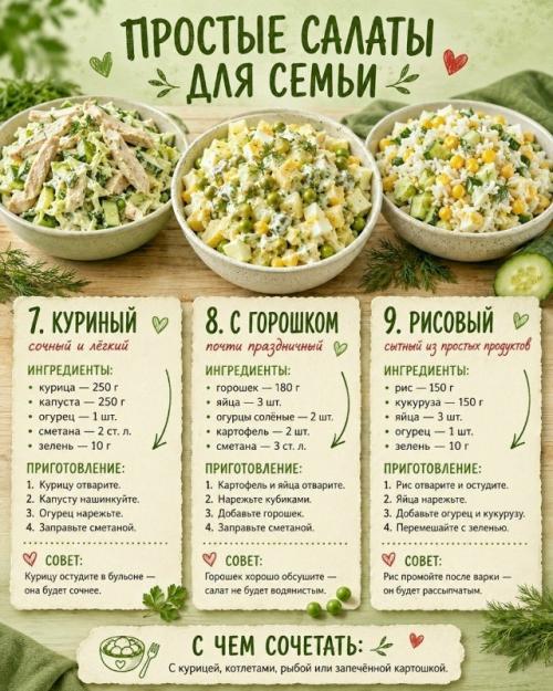 Салаты без дорогих продуктов - это не скучно, а очень вкусно. 01