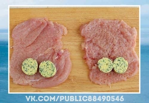 Потрясающий рецепт.  Котлеты по-киевски. 05