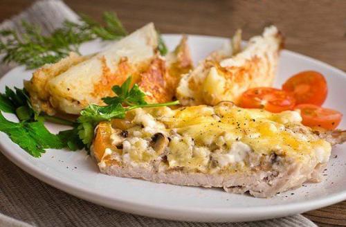 Мясо по-купечески (с грибами). 02 Мясо по-купечески (с грибами). 02