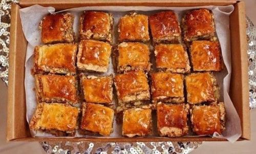 Пахлава.  Ингредиенты:   Тесто: 05