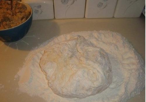 Быстрые пирожки с картошкой и мясом. 02