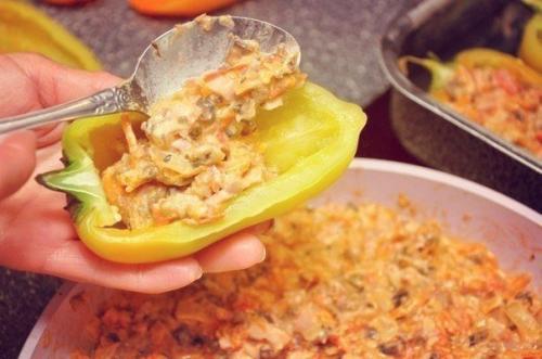 Курица в перце. 04