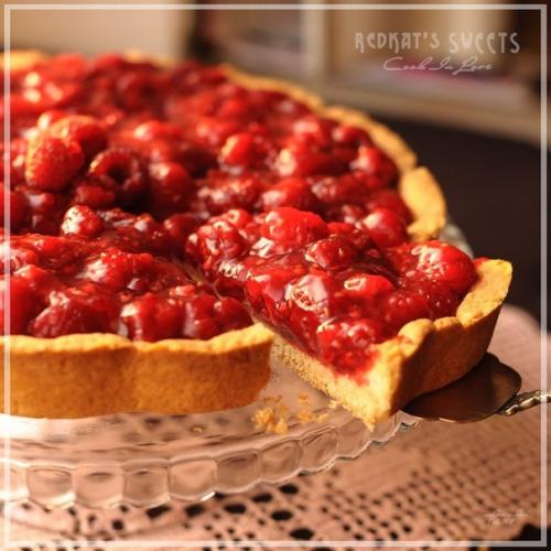 Малиновый тарт.  Для песочной основы: 02