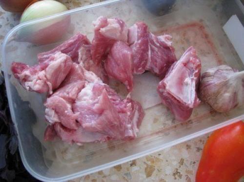 Суп Кавказский с ребрышками. 01 Суп Кавказский с ребрышками. 01