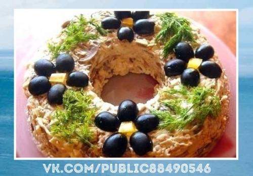 Очень вкусно.  Топ - 9 самых вкусных слоеных салатов. 01