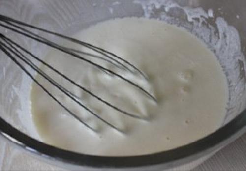 Воздушные оладьи на кефире. 02