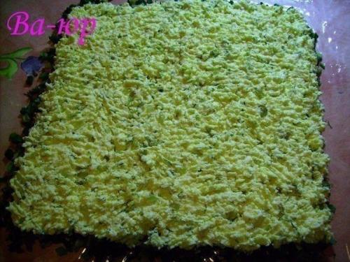 Вкуснейший рулет с сельдью. 06