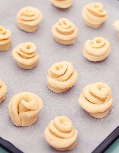 Творожные цветочки.  Этот рецепт - просто Находка для мамочек, чтобы баловать своих малышей. 02