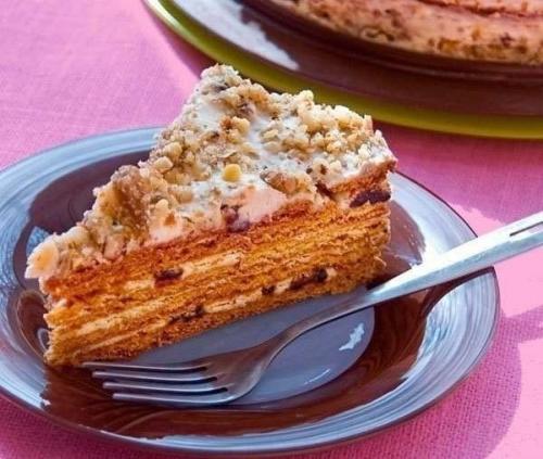 Супервкусный медовый торт.