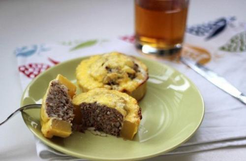 Фаршированные кабачки.  Ингредиенты: