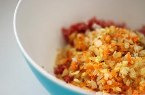 Фаршированные кабачки.  Ингредиенты: 04