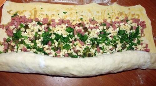 Голландский рулет.  Ингредиенты: 04