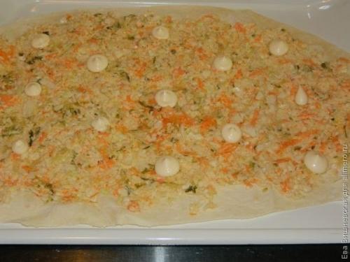Хрустящая закуска в лаваше. 03