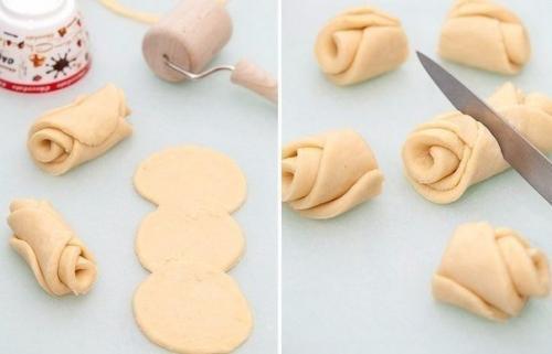 Творожные цветочки.  Этот рецепт - просто Находка для мамочек, чтобы баловать своих малышей. 01