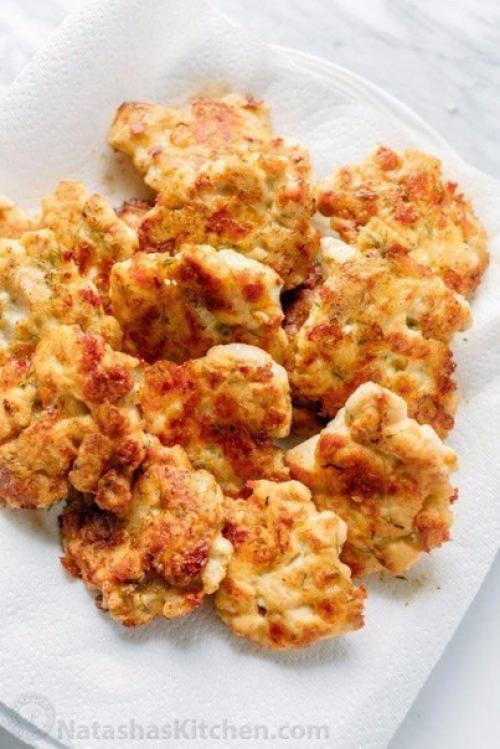 Куриные оладьи.  Ингредиенты: 06