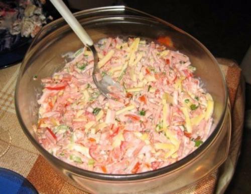 Голландский салатик.   Ольга чумакова.