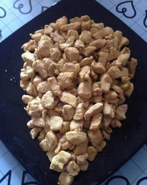 Салат Тиффани.  Ингредиенты: 02