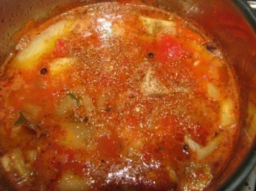 Суп Кавказский с ребрышками. 09 Суп Кавказский с ребрышками. 09