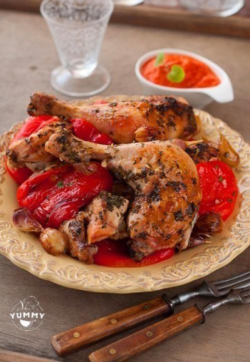 Курица по - пентийски.