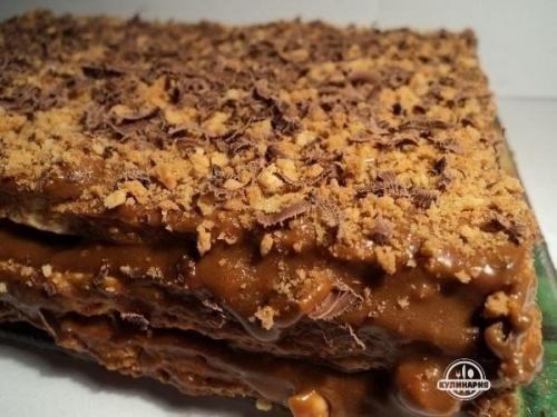 Торт со сгущенкой Сладкая Фантазия. 05