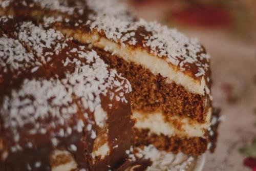 Торт баунти.  Ингредиенты: