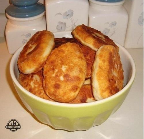 Быстрые пирожки с картошкой и мясом. 05