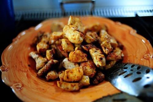 Острая паста с курицей. 05