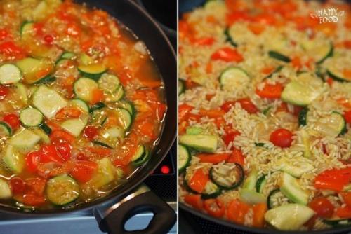Рис с овощами а ля паэлья. 06