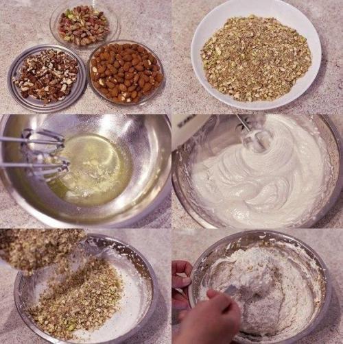 Пахлава.  Ингредиенты:   Тесто: 03