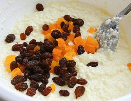 Творожная запеканка с манкой. 04