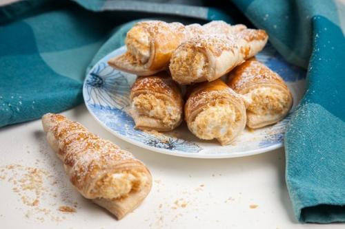 Трубочки с белковым кремом. 06 Трубочки с белковым кремом. 06