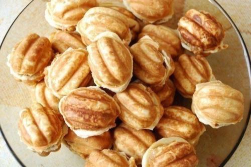 Те самые горешки со сгущёнкой.