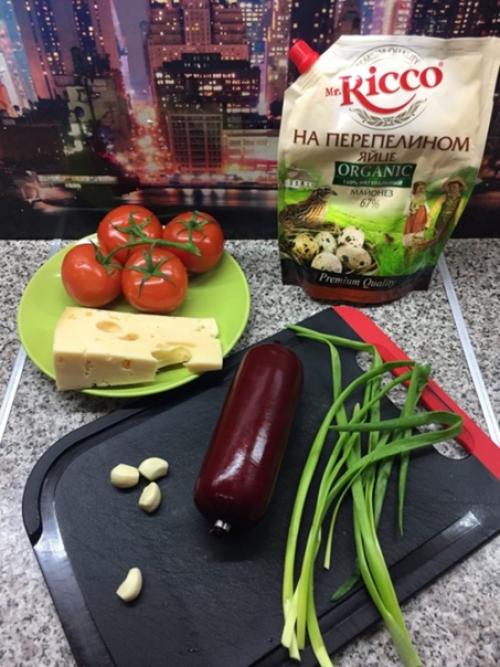 Салат Восточный. Сытный, вкусный и очень аппетитный. 01